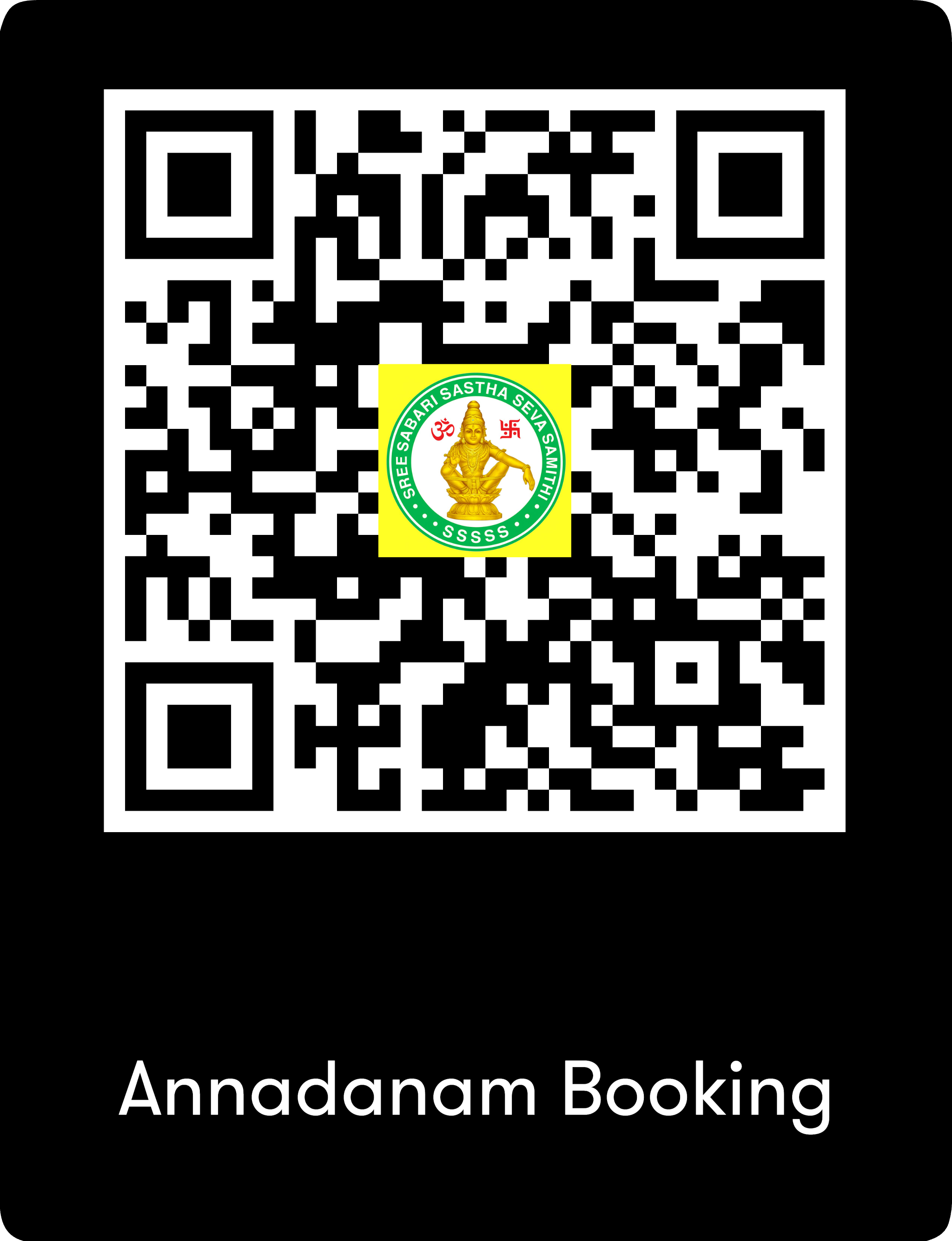 Annadanam Booking QR