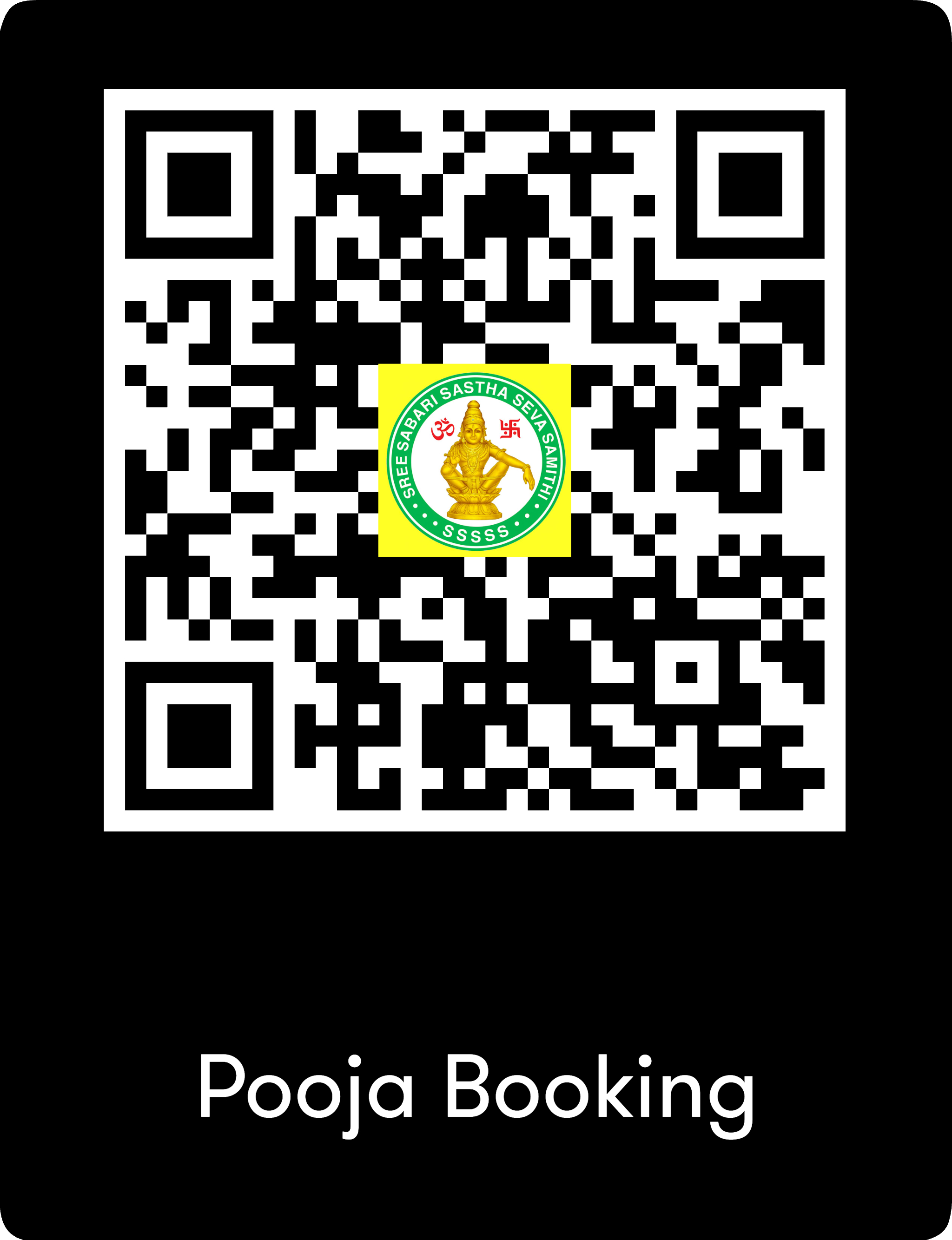 Pooja Booking QR